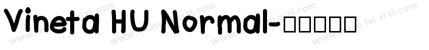 Vineta HU Normal字体转换